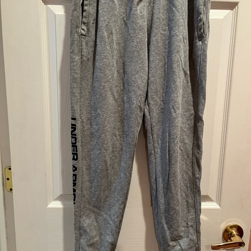 Under Armour Heather Gray Athletic Pants